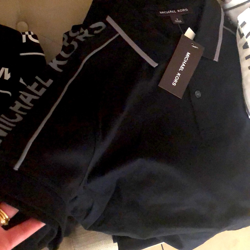 Michael Kors Black Polo